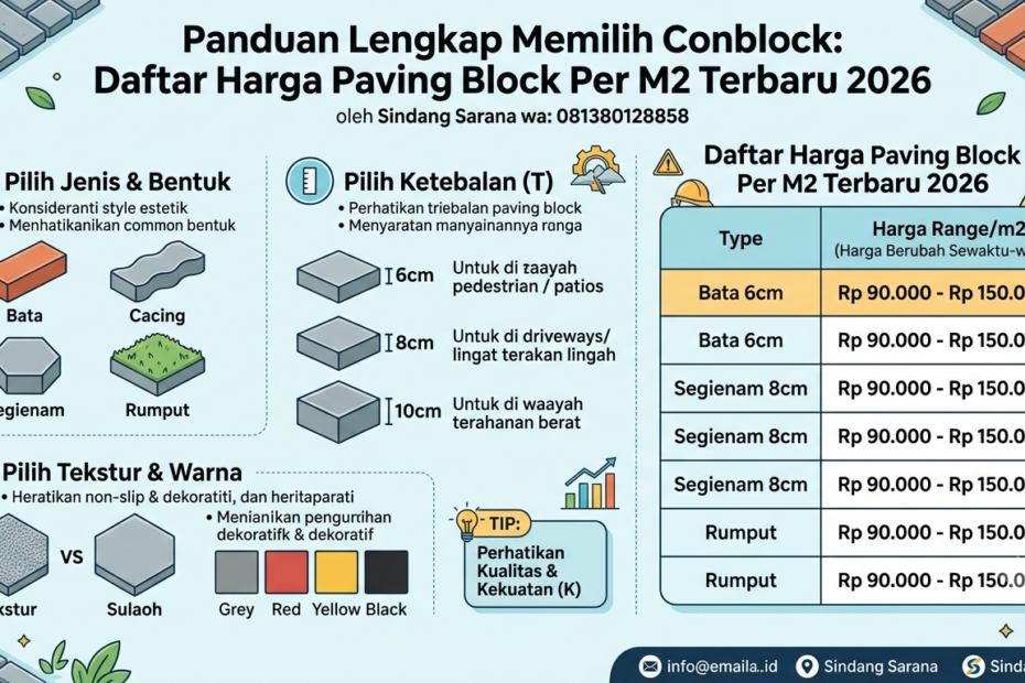 Harga Paving Block Per M2
